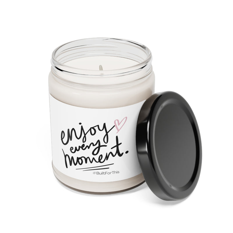 Enjoy Every Moment Organic Soy Candle, 9oz