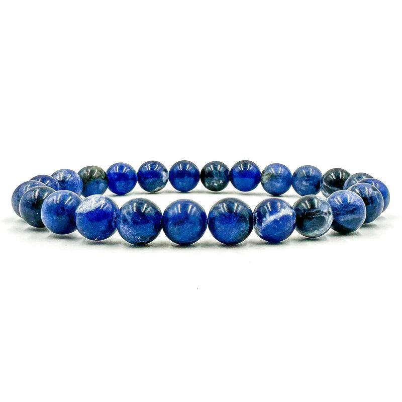 Perfect Union - Blue Sodalite Gemstone Beaded Bracelet
